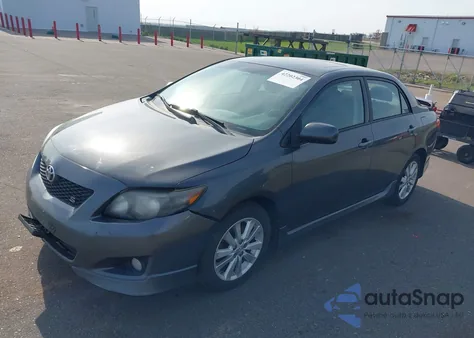 2010 Toyota Corolla S из США, поврежденный, VIN 2T1BU4EE3AC474766